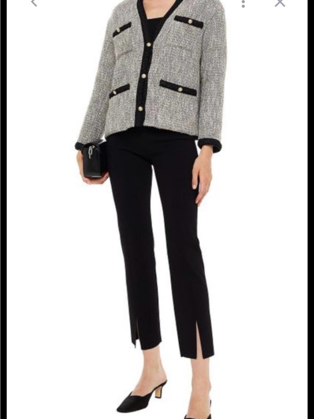 Maje Tweed Jacket - size US 6 (38 FR)